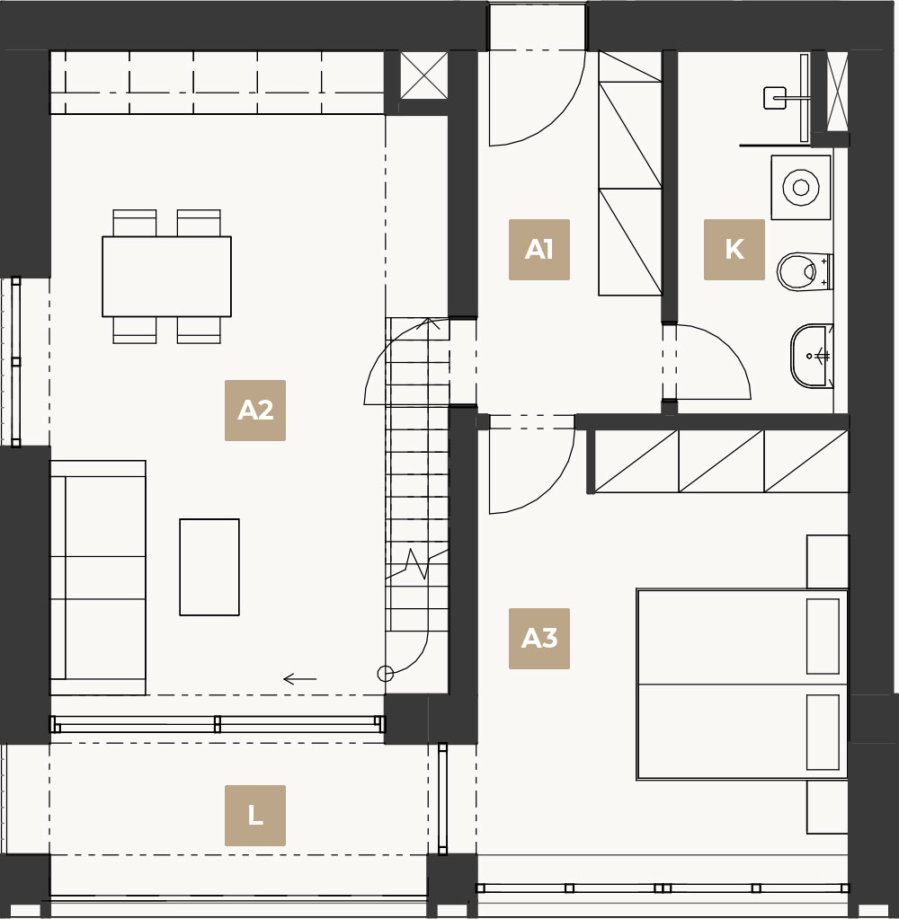 rezidence svoboda apartman b9 patro 1